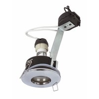 Image for Halolite Fixed Polished Chrome Bathroom Downlight.