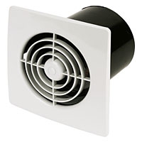 Image for Manrose White In-Line 20W Extractor Fan.