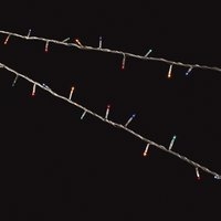 Image for 80 x Multicolour Christmas Lights String with Clear Cable.