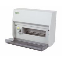 Image for Crabtree 10-Way Fully Insulated Split Load Consumer Unit.