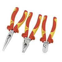 Image for NWS VDE Soft Grip Plier Set.