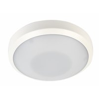 Image for ASD Centro Circo White 28W Round Bulkhead Surface Fitting.