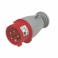 Image for 380-415V MK Commando Interlocked Straight Plug 3P+E+N (IP44).