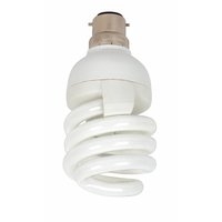 Image for Dimmable Spiral Energy Saving BC 20w CFL.