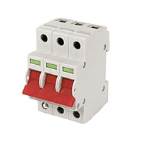 Image for Wylex 3 Pole 125A Isolator Sw.