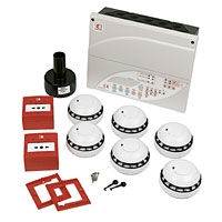 Image for 2-Zone Fire Alarm Kit.