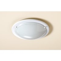 Image for White Circular Ceiling Light.