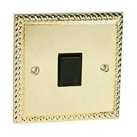 Image for 20A DP Sw Georgian Brass.