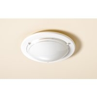 Image for White Circular Ceiling Light.