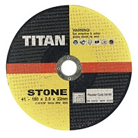 Image for Titan Stone Cutting Disc 180 x 2.5 x 22mm Pack of 5.