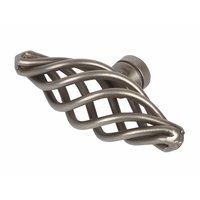 Image for Lattice Cage T Door Handle Pewter 62mm Pack of 4.