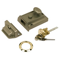 Image for Yale Night Latch Bronze 60mm Backset.