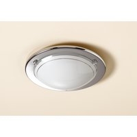 Image for Chrome Circular Ceiling Light.
