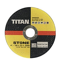 Image for Titan Stone Cutting Disc 125 x 2.5 x 22mm Pack of 5.