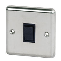 Image for Volex 10AX Intermediate Sw Blk Ins S/S Round Edge.