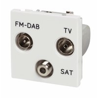 Image for Crabtree 2 Module Triplexer.