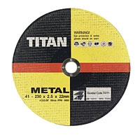 Image for Titan Metal Cutting Disc 230 x 2.5 x 22mm Pack of 5.