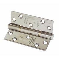 Image for Fire Door Insignia Hinge Grade 13 Polished SS Square 102 x 76mm Pack of 3.