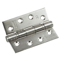 Image for Fire Door Hinge Grade 13 Satin 102 x 76mm Pack of 3.