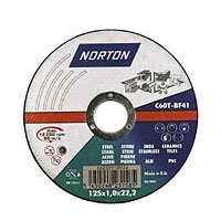 Image for Norton Multipurpose Discs 125 x 1 x 22mm Pack of 5.