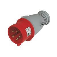 Image for 380-415V MK Commando Interlocked Straight Plug 3P+E+N (IP44).