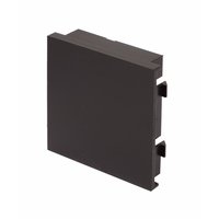 Image for Modular Black Full Blank Plate.