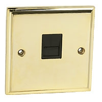 Image for 1G Telephone Master Victorian Brass.