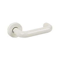 Image for Steel Core Lever on Rose Pure White 23mm.