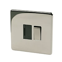 Image for Crabtree 13A Sw FCU Black Nickel.