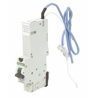 Image for Crabtree 20A 30mA SP Type C Curve RCBO.