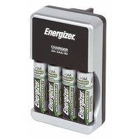 Image for Energizer Quattro Charger with 4 x AA 2450mAh.