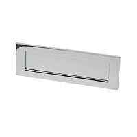 Image for Victorian Letter Plate Polished Chrome 306 x 97mm.