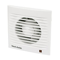 Image for Vent Axia Silhouette100T Axial 13W Bathroom Fan.