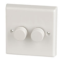 Image for Dimmer 2G 2W 2 x 40-250w.