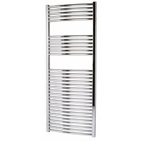 Image for Kudox Curved Chrome Towel Radiator 600 x 1500mm 570W 1945Btu.