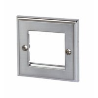 Image for Polished Chrome Modular Plate 2 Gang.