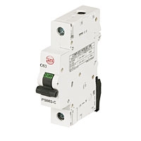 Image for Wylex 63A SP Type C Curve MCB.