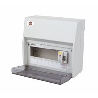 Image for WYLEX 8-Way Fully Insulated RCD Board Consumer Unit.