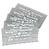 Fire Alarm Breakglass Spare Glass Pack of 5 image.