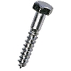 Coach Screws BZP M10 x 160mm Pack of 50 image.