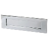 Letter Plate Chrome 250 x 75mm image.