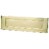 Victorian Letter Plate Polished Brass 254 x 75mm image.