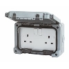 Masterseal IP56 2G Switch Socket image.