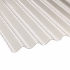 Ariel Vistalux Corrugated ASB 3" PVC Sheet Clear 2.13 x 0.76m Pk10 image.