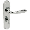 Eclipse WC Door Handle 710 Series Chrome image.