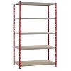 Just Shelving 1980 x 1200 x 450mm 5 Shelves image.