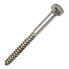 Coach Screws A2 Stainless Steel M10 x 120mm Pack of 10 image.