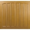 Surrey Honey Beech Garage Door Canopy 7\\' 6" x 7\\' image.