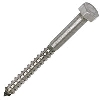 Coach Screws A2 Stainless Steel M8 x 100mm Pack of 10 image.