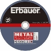 Erbauer Metal Cutting Discs 230 x 3 x 22.2mm Pack of 5 image.
